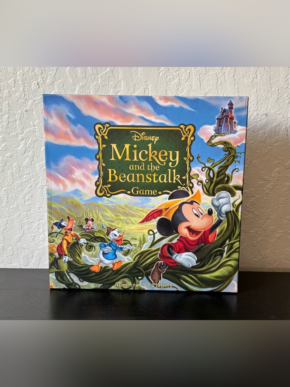 New Sealed Exclusive Retired Disney Mickey and The Beanstalk Kids Board Game